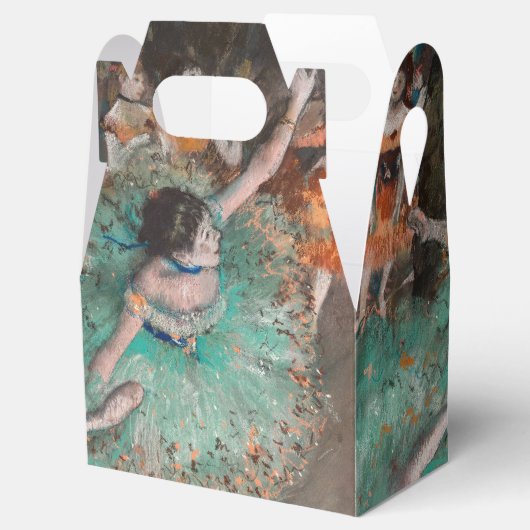 Edgar Degas - Schwuchender Tänzer / Tänzer in Grün Geschenkschachtel (Geöffnet)