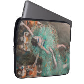 Edgar Degas - Schwuchender Tänzer / Tänzer in Grün Laptopschutzhülle (Vorne Rechts)