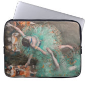 Edgar Degas - Schwuchender Tänzer / Tänzer in Grün Laptopschutzhülle (Vorderseite)
