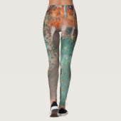 Edgar Degas - Schwuchender Tänzer / Tänzer in Grün Leggings (Rückseite)