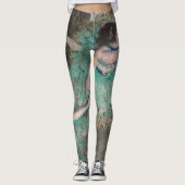 Edgar Degas - Schwuchender Tänzer / Tänzer in Grün Leggings (Vorderseite)