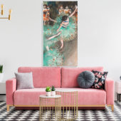 Edgar Degas - Schwuchender Tänzer / Tänzer in Grün Leinwanddruck (Insitu (Wohnzimmer))