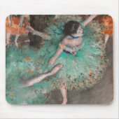 Edgar Degas - Schwuchender Tänzer / Tänzer in Grün Mousepad (Vorne)