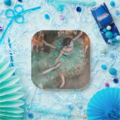 Edgar Degas - Schwuchender Tänzer / Tänzer in Grün Pappteller (Party)