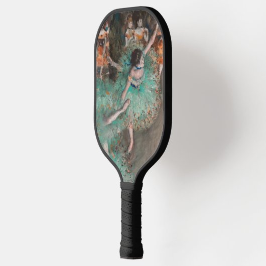 Edgar Degas - Schwuchender Tänzer / Tänzer in Grün Pickleball Schläger (Links)