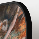 Edgar Degas - Schwuchender Tänzer / Tänzer in Grün Pickleball Schläger (Linke Seite)