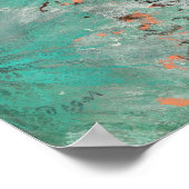 Edgar Degas - Schwuchender Tänzer / Tänzer in Grün Poster (Ecke)