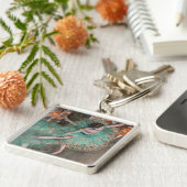 Edgar Degas - Schwuchender Tänzer / Tänzer in Grün Schlüsselanhänger (Seite)