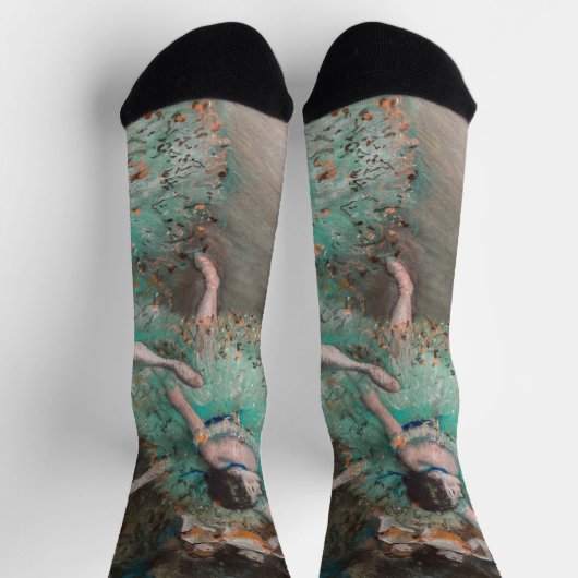 Edgar Degas - Schwuchender Tänzer / Tänzer in Grün Socken (Oben)