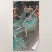 Edgar Degas - Schwuchender Tänzer / Tänzer in Grün Strandtuch (Vorderseite)