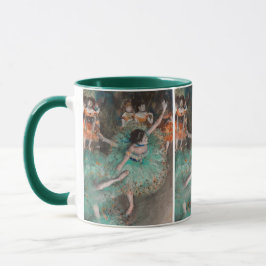 Edgar Degas - Schwuchender Tänzer / Tänzer in Grün Tasse