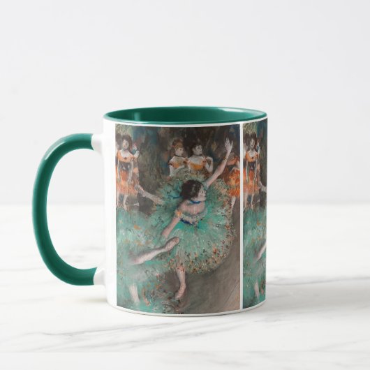 Edgar Degas - Schwuchender Tänzer / Tänzer in Grün Tasse (Links)