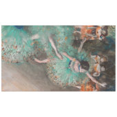 Edgar Degas - Schwuchender Tänzer / Tänzer in Grün Tischdecke (Vorderseite (Horizontal))