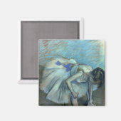 Edgar Degas | Seated Dancer, c.1881-83 Magnet (Vorderseite/Rückseite)
