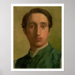 Edgar Degas Self Portrait Poster
