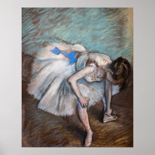 Edgar Degas - Sitzende Tänzerin Poster