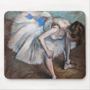 Edgar Degas - Sitzender Tänzer Mousepad