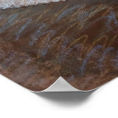 Edgar Degas - Sitzender Tänzer Poster (Ecke)