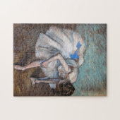 Edgar Degas - Sitzender Tänzer Puzzle (Horizontal)
