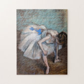 Edgar Degas - Sitzender Tänzer Puzzle (Vertikal)
