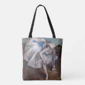 Edgar Degas - Sitzender Tänzer Tasche (Rückseite)