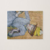 Edgar Degas| Sitzfrau, 1887 Puzzle (Horizontal)