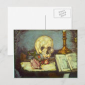 Edgar Degas - Skull Postkarte (Vorne/Hinten)