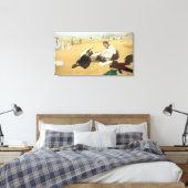 Edgar Degas | Strand Leinwanddruck (Insitu (Schlafzimmer))