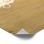 Edgar Degas | Strand Poster (Ecke)