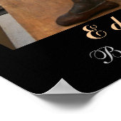 Edgar Degas: Studie Bronze Ballerina Poster (Ecke)