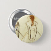 Edgar Degas: Studie für den kleinen Tänzer Button (Vorne & Hinten)