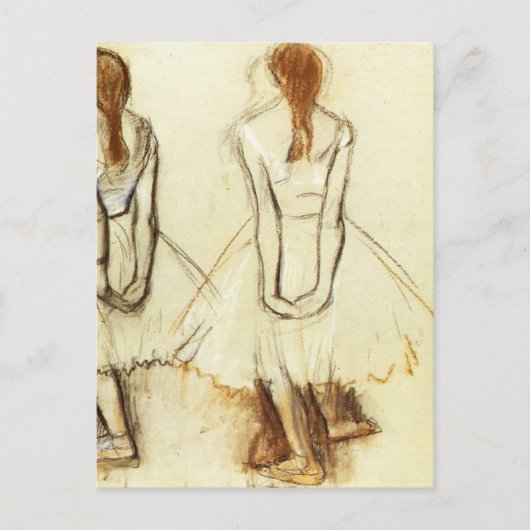 Edgar Degas: Studie für den kleinen Tänzer Postkarte (Vorderseite)