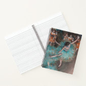 Edgar Degas Swaying Dancer Green Dancer Notizblock (Innenseite)