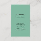 Edgar Degas - Swying Dancer - QR-Code Visitenkarte (Rückseite)