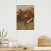 Edgar Degas | Szene aus der Steeplechase Poster (Küche)