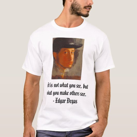 Edgar Degas T-Shirt (Vorderseite)