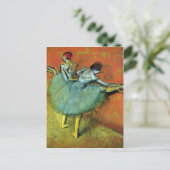 Edgar Degas - Tänzer am Bar Postkarte (Stehend Vorderseite)