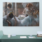 Edgar Degas - Tänzer Banner (Messe)