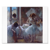 Edgar Degas - Tänzer Fotodruck (Vorne)