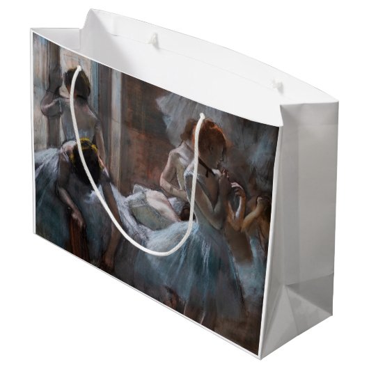 Edgar Degas - Tänzer Große Geschenktüte (Rückseite Schrägansicht)