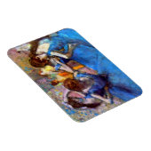 Edgar Degas - Tänzer im Blau - Magnet (Rechte Seite)