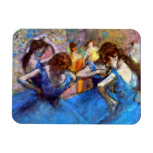 Edgar Degas - Tänzer im Blau - Magnet