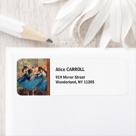 Edgar Degas - Tänzer in Blau (Insitu)