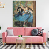 Edgar Degas | Tänzer in blau, 1890 Leinwanddruck (Insitu (Wohnzimmer))