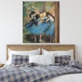 Edgar Degas | Tänzer in blau, 1890 Leinwanddruck (Insitu (Schlafzimmer))