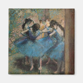 Edgar Degas | Tänzer in blau, 1890 Magnet (Vorne)