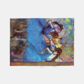 Edgar Degas - Tänzer in Blau - Balletttanz Lover Fleecedecke (Vorderseite (Horizontal))