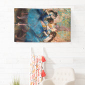 Edgar Degas - Tänzer in Blau Banner (Insitu)