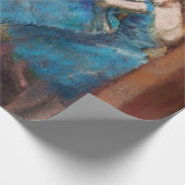 Edgar Degas - Tänzer in Blau Geschenkpapier (Ecke)