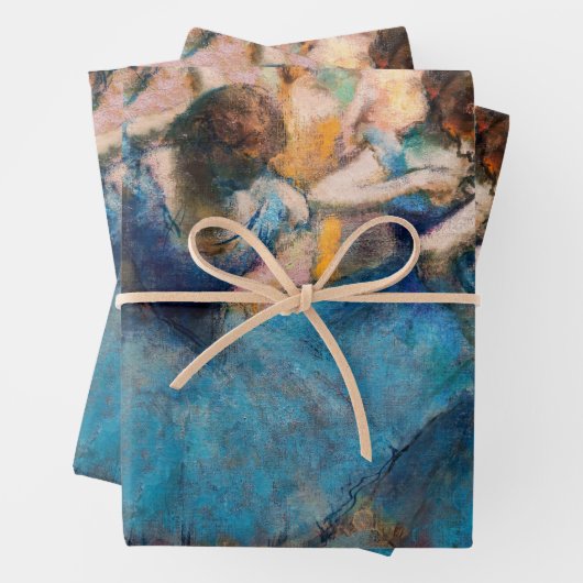 Edgar Degas - Tänzer in Blau Geschenkpapier Set (Beispiel)